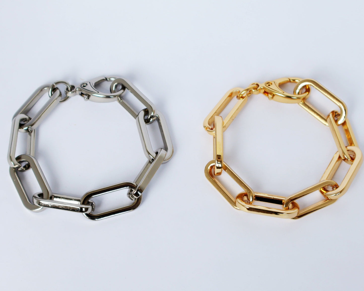 Pulseira Elo Chapado Prateado