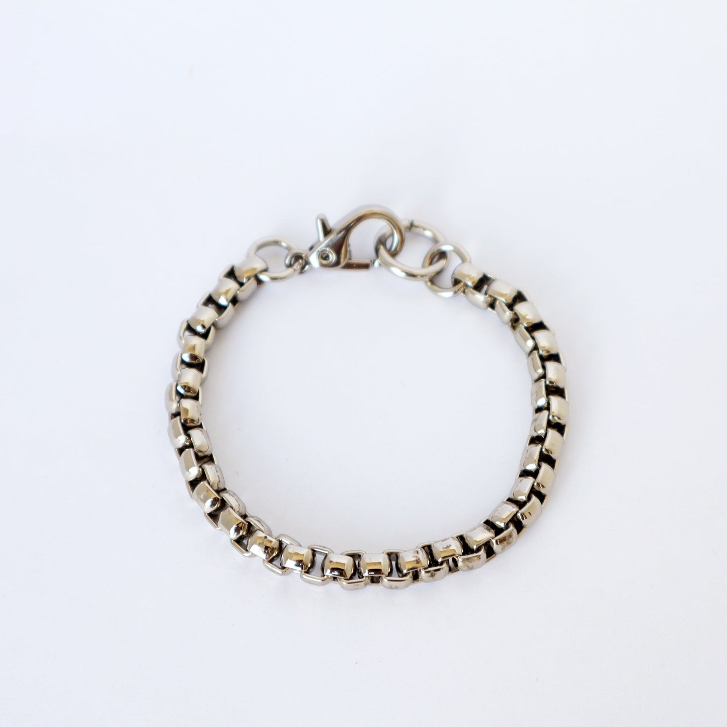 Pulseira Correia Prateado