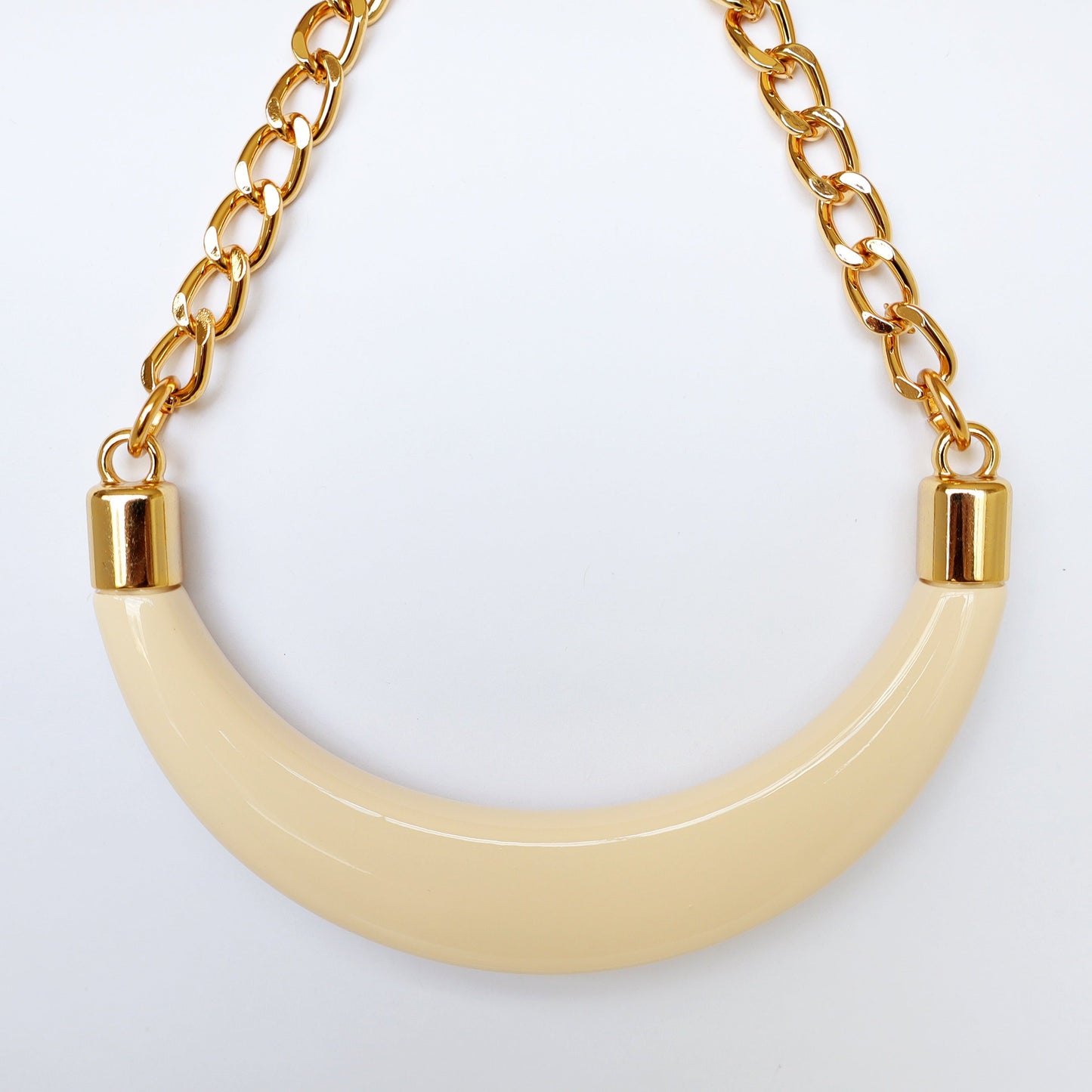 Choker Alça Marfim