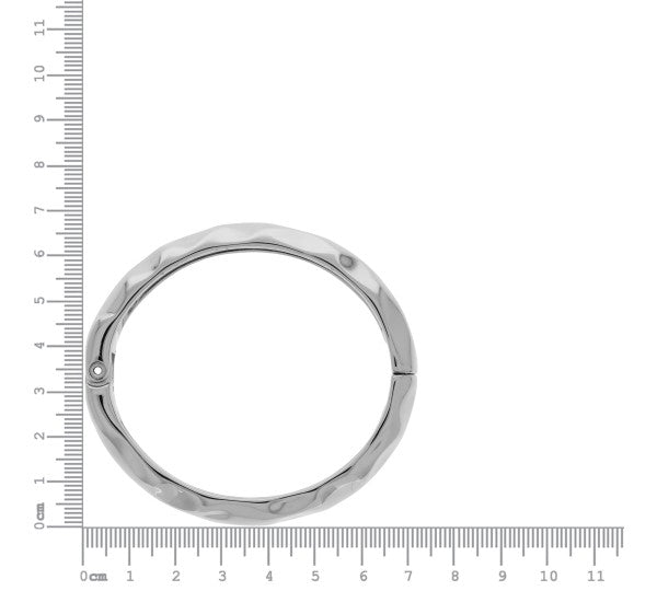 Bracelete Batido Prateado