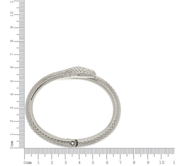 Bracelete Serpente Prateado