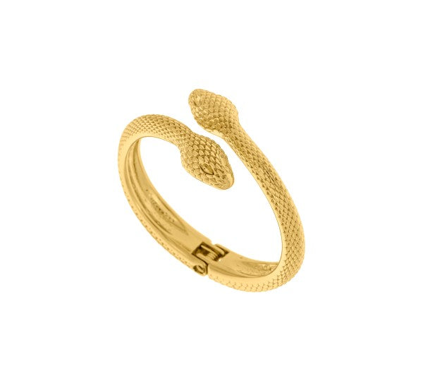 Bracelete Serpente Dourada