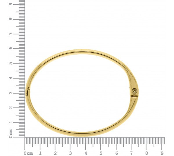 Bracelete Fino Liso Dourado