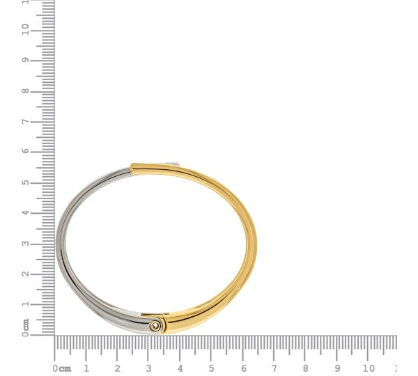 Bracelete Duo Prateado/Dourado