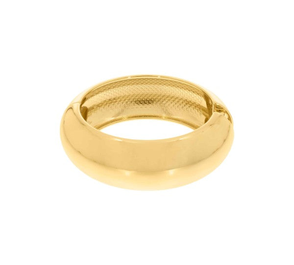 Bracelete Maxi liso Dourado