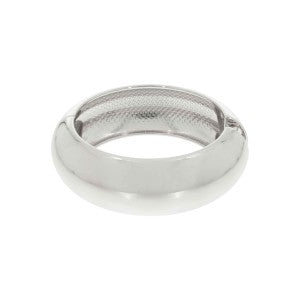 Bracelete Max liso Prateado