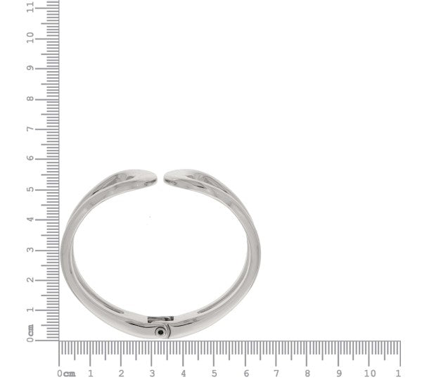 Bracelete Vazado Prateado