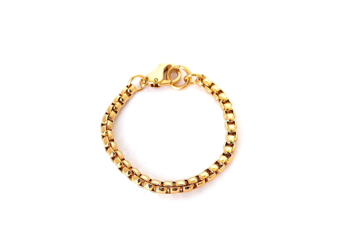 Pulseira Correia Dourada